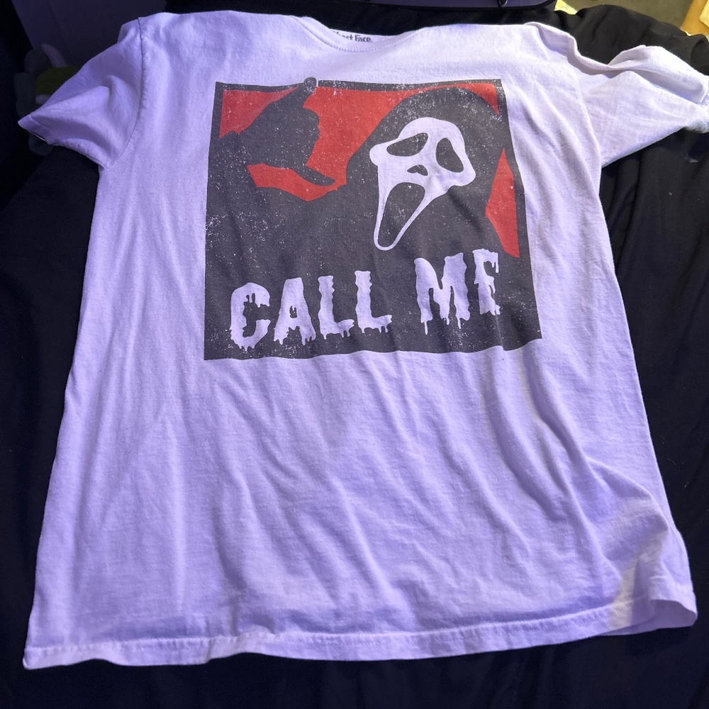 Ghost face shirt
